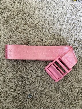 Off-White Pink Industrial Belt